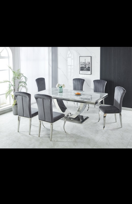 Aliya Marble Dining Table