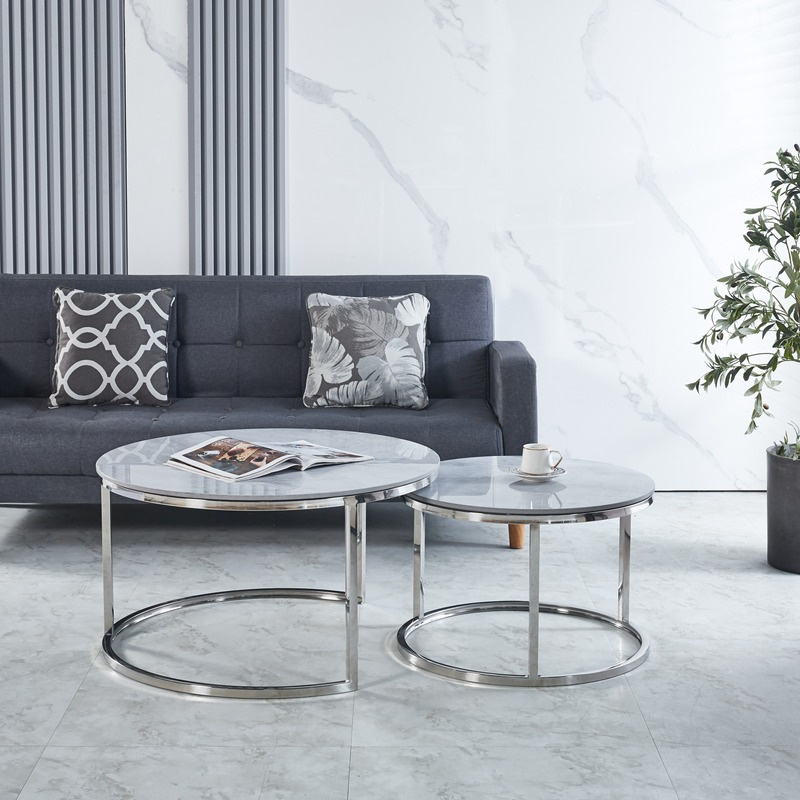 Enzo Nest of 2 Coffee Tables