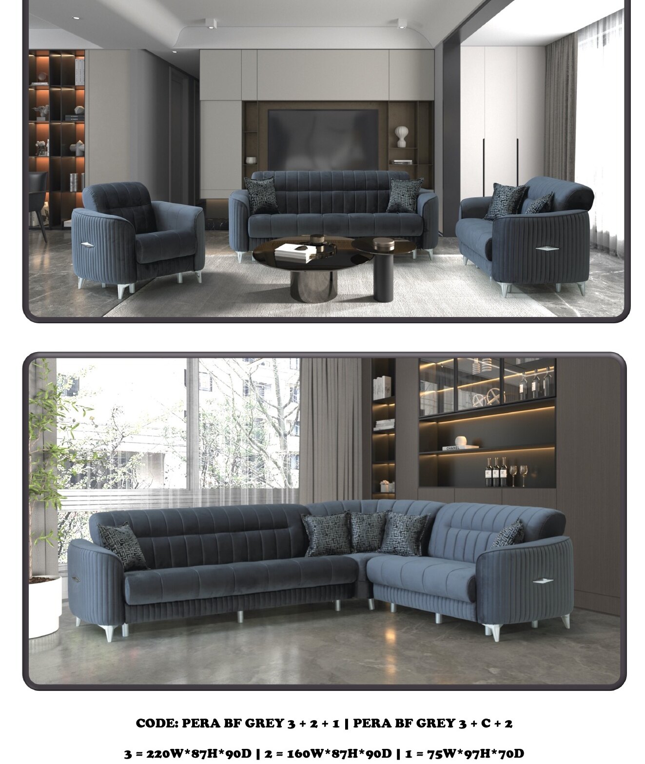 Pera Sofa Collection view 3