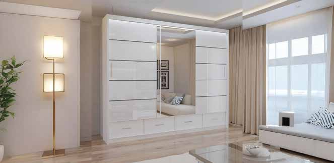 Sycylia Wardrobe 2 & 3 Door