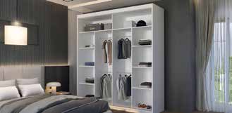 Lyllie Wardrobe 2 & 3 Door view 3